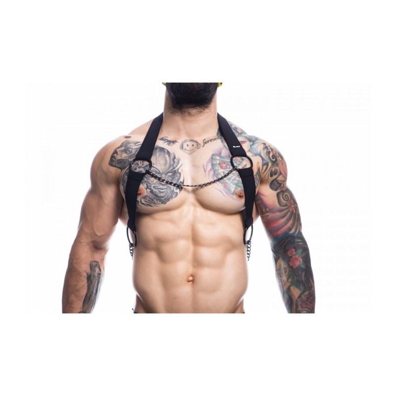 C4M Postroj Reťaze Čierny L/Xl