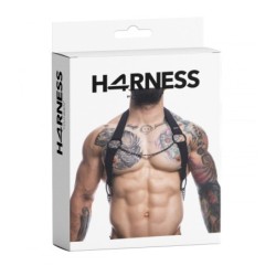 C4M Harnais Chaînes Noir L/Xl