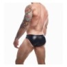 C4M Bl4Ck Slip Czarne Stringi z Klamrami S