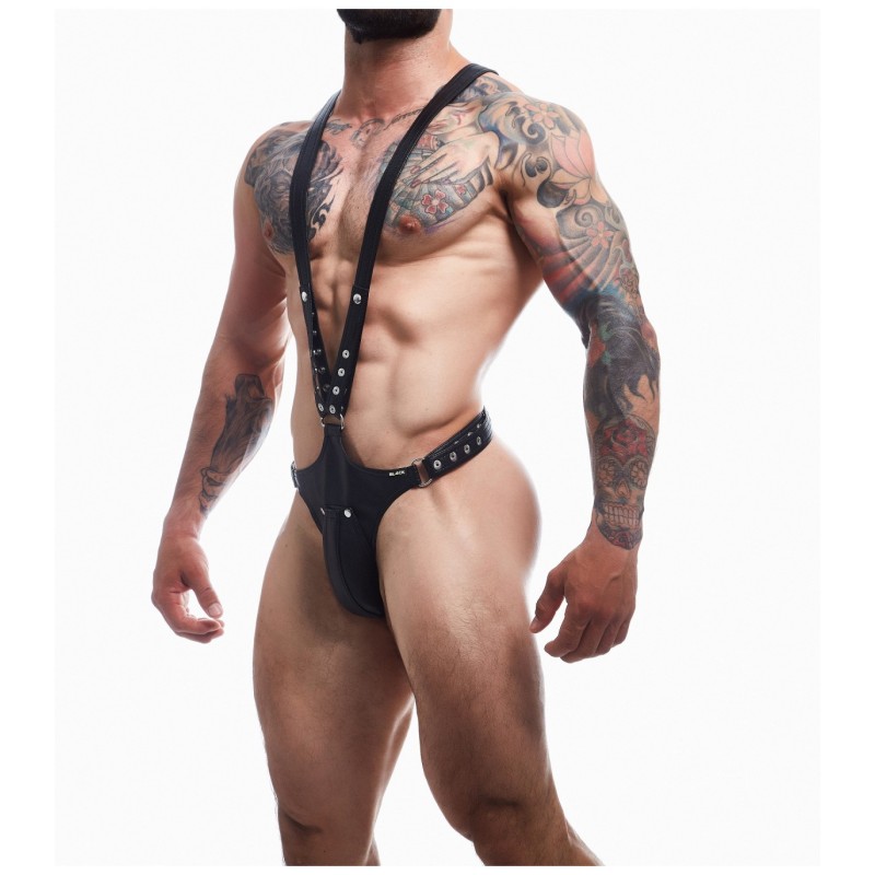 C4M Bl4Ck Harness Dugneon Sort One Size