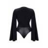 Alexis Body Con Manga Ancha Crno M