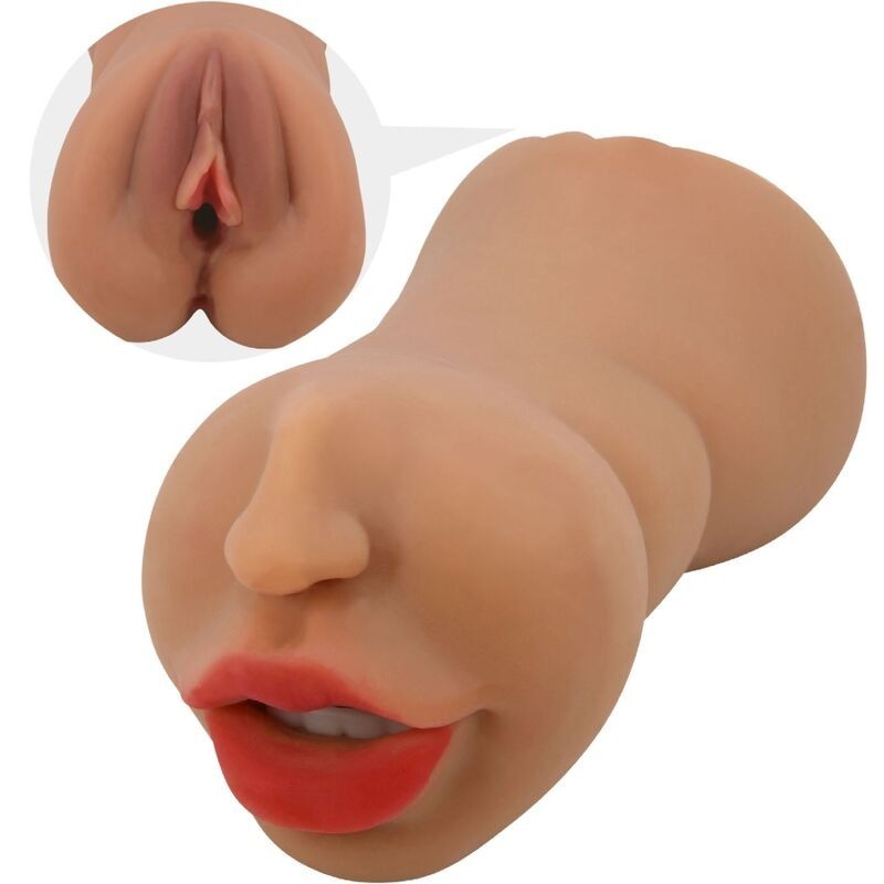 Zoey Masturbátor Dvojité Ústa & Prirodzená Vagina