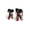Zwarte Wetlook String L