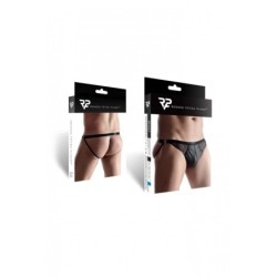 Wetlook Jockstrap med Net Sort S
