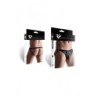 Wetlook Jockstrap med Net Sort S