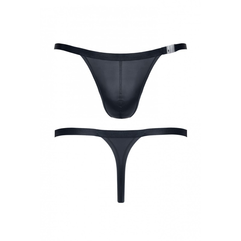 String Ouvert Noir XL