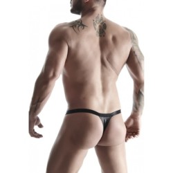 String Ouvert Noir XL