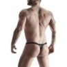 String Ouvert Noir XL