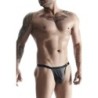 String Ouvert Noir XL
