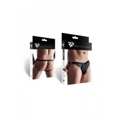 Wetlook Jockstrap med Net Sort S