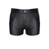 Federico Pantalon Court Wetlook Noir M