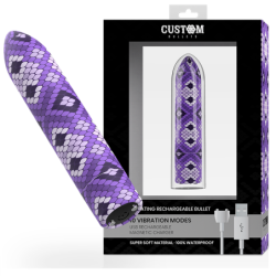 Rechargeable Snake Bullet Lilac 10 Intensities