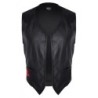 Oliver Black Vest With Rear Adjustment L