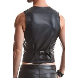 Oliver Chaleco Negro Con Ajuste Detrás Xl