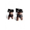 Boxer Wetlook Med Net Sort L