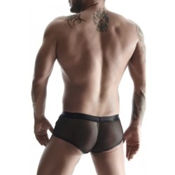 Boxer Wetlook Med Net Sort L