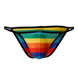 Cut4Men - Briefkini Regenbogen L
