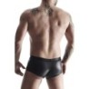 Boxer Wetlook Med Åbninger Sort S