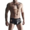 Boxer Wetlook Med Åbninger Sort Xl