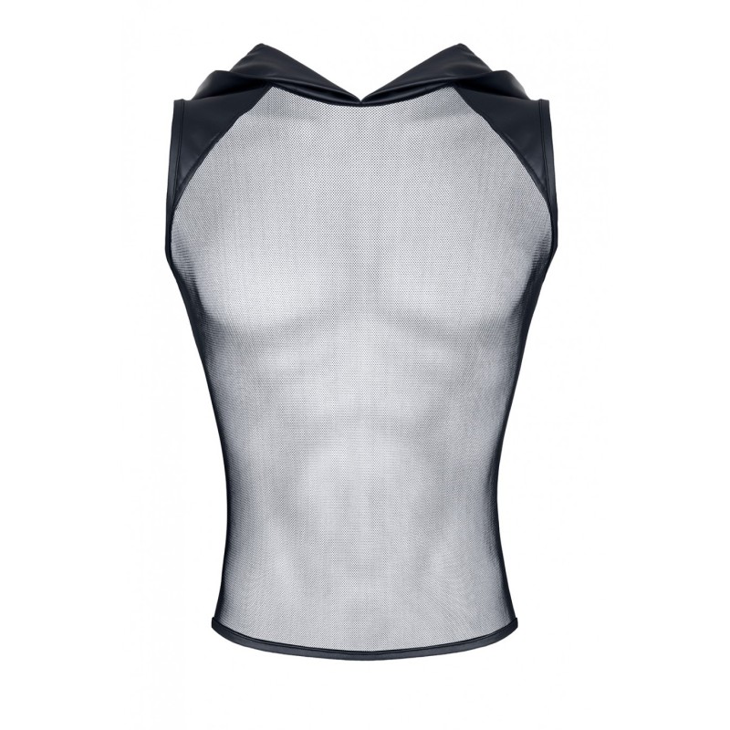 Hoodie met Capuchon en Zwarte Boxer L