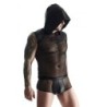 Camiseta Com Capuz E Boxer Preto Xl
