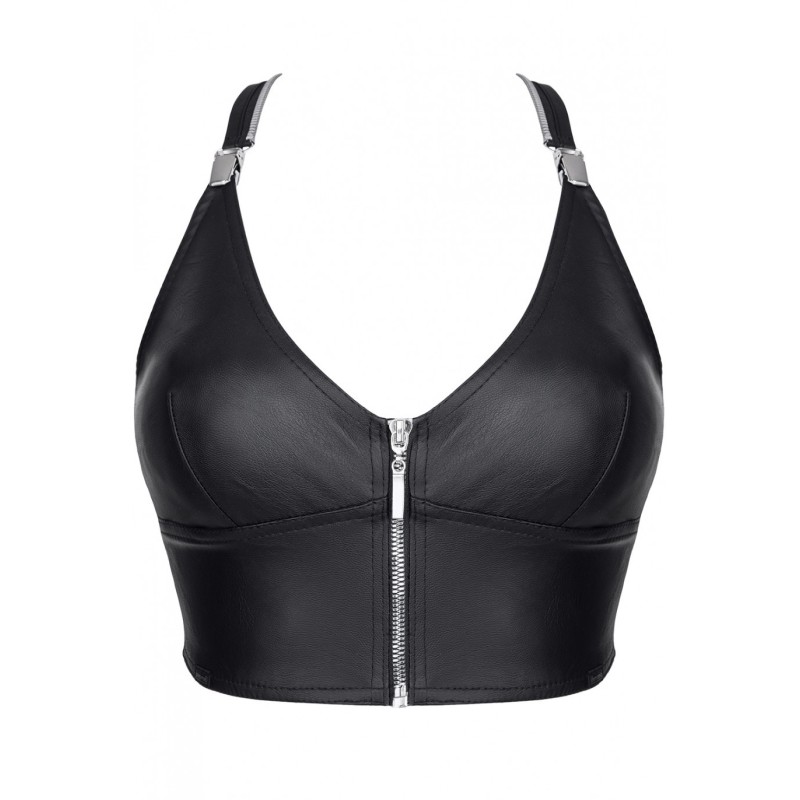 Zita Top Stropper Med Lynlås Sort Xl
