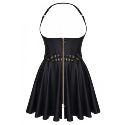 Ava Kleid Unterbrust Schwarz L