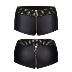 Michelle Short Con Cremallera Negro M