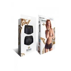 Michelle Short Con Cremallera Negro M