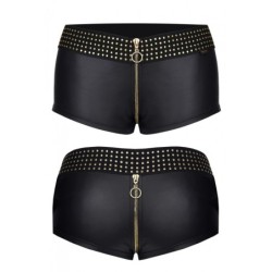 Michelle Short Con Cremallera Negro S