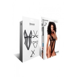 Isbel Body Transparentní Černá Xl