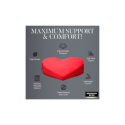 Cuscino Cuore Love Pillow Rosso