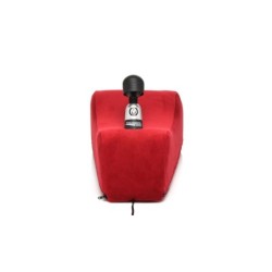 Kissen mit Halterung für Wand Rot