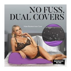 Blazina Contoured Love Cushion Lila