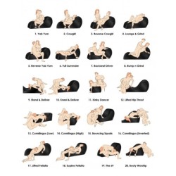 Sofà Postures Love Couch Negre