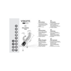 Vibrador F3 Fluo Silicone Recarregável