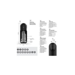 Masturbator M1 Saug / Auf und Ab / Vibration Flesh Usb