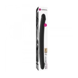 Dildo Doble Silicona Real Double Do Negre