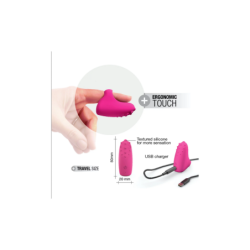 Vibrattori Sormi Magic Finger Usb Pinkki