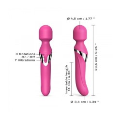 Massaggiatore Vibratore Dual Orgasms Rosa