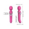 Massageapparat Vibrator Dual Orgasmer Rosa