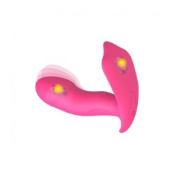 Vibrator mit wiederaufladbarer Fernbedienung Secret Clit