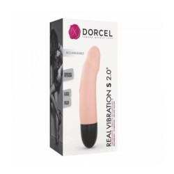 Oplaadbare siliconen vibrator S Flesh