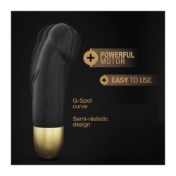 Wiederaufladbarer Silikon-Vibrator S Gold