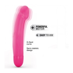 Vibrador de Silicone Recarregável M Rosa