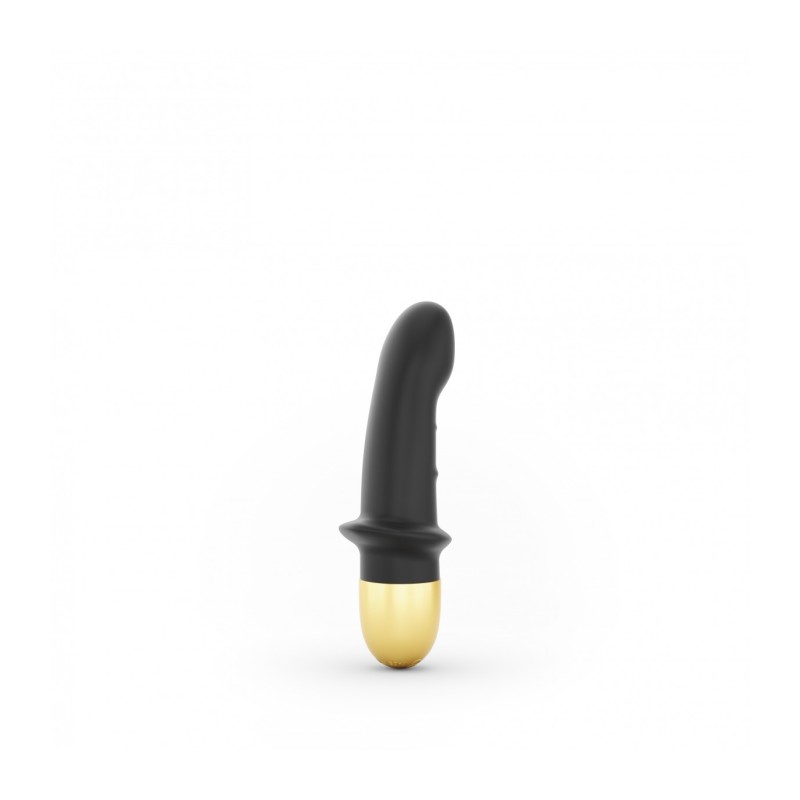 Vibrador Recarregável Mini Lover Preto-Ouro
