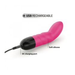 Wiederaufladbarer Vibrator Expert G Rosa