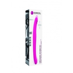 Vibrador Duplo Y Sobe e Desce Silicone Orgasmic Double Do