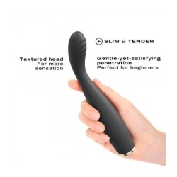 Dobíjecí vibrátor G-Slim černý