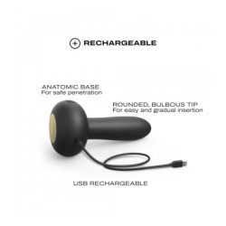 Plug vibrant avec télécommande Deep Thrust